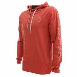 Promo 😍 Desolve Sink Mens Hoodie Burgundy 🧨