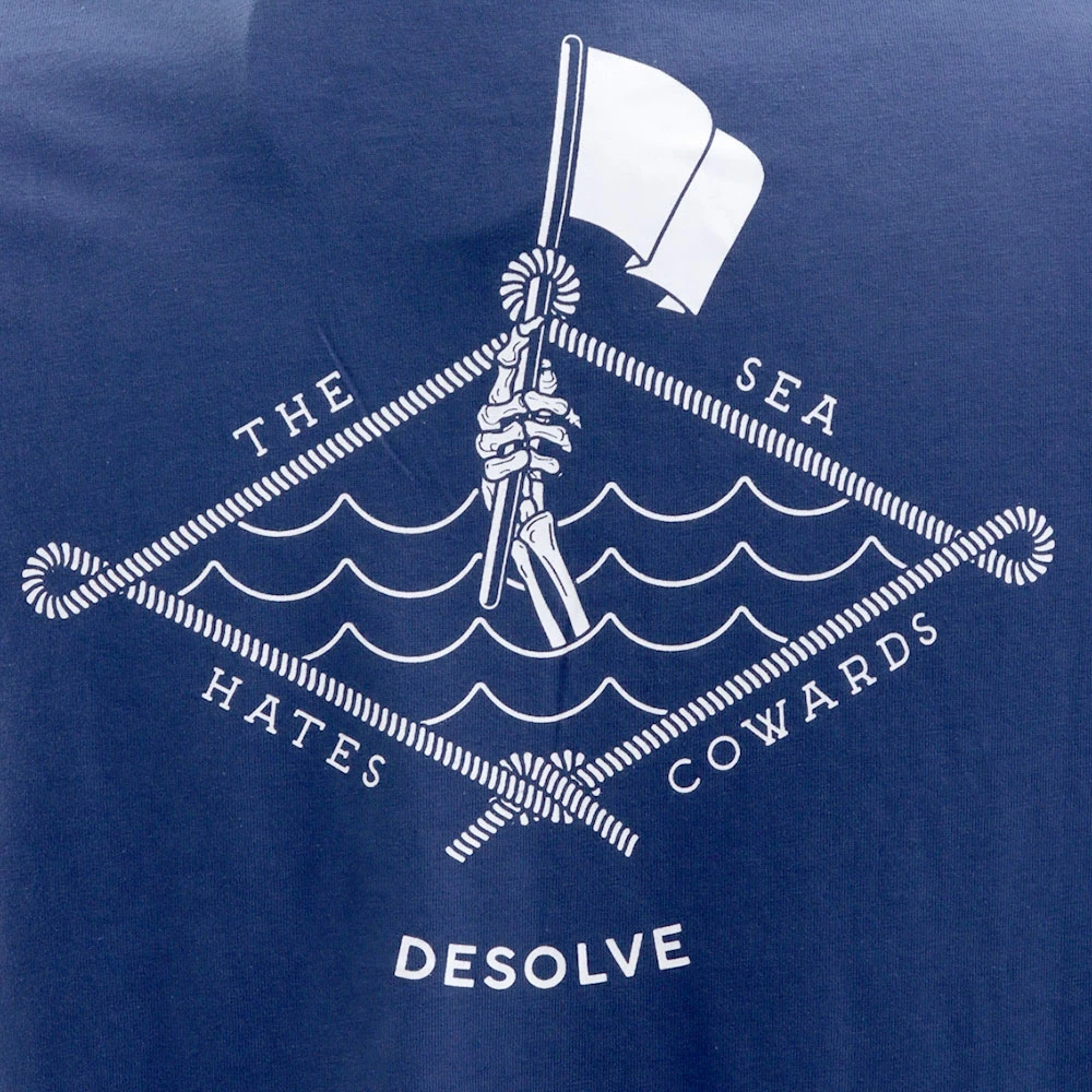 Coupon β€οΈ Desolve Coward Mens Hoodie Blue Marle π - Image 4