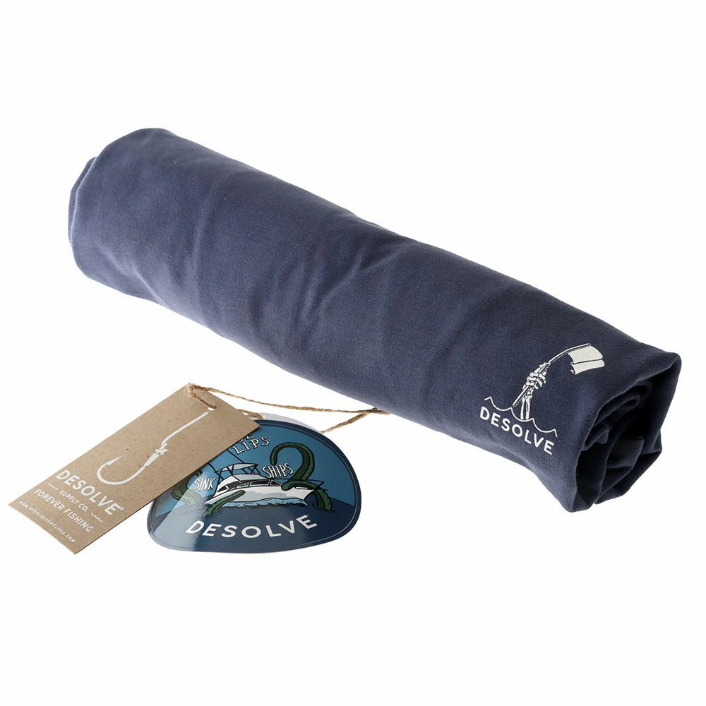 Coupon β€οΈ Desolve Coward Mens Hoodie Blue Marle π - Image 5