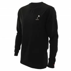 Cheap 🌟 Desolve Coward UPF50 Mens Long Sleeve 👕 Shirt Black 🥰