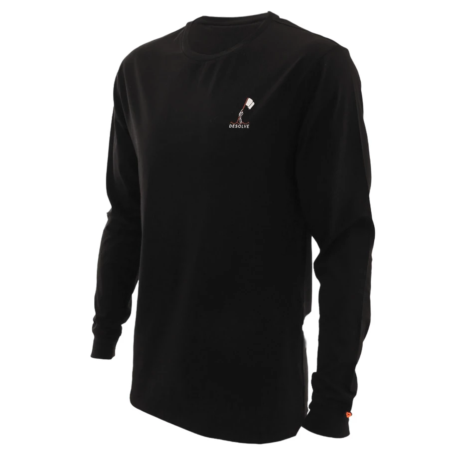 Cheap π Desolve Coward UPF50 Mens Long Sleeve π Shirt Black π₯°