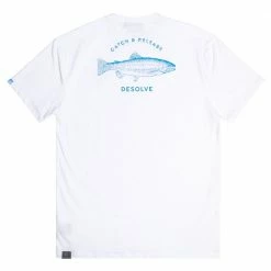 Hot Sale 🎉 Desolve Bow UPF50 Mens T-Shirt White 🔔