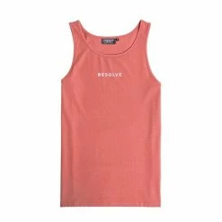 Promo 👏 Desolve Shark Mens Singlet Burgundy 🧨