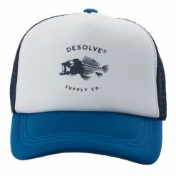 Best Sale 🌟 Desolve Snappy Kids Trucker Cap Navy 🎁