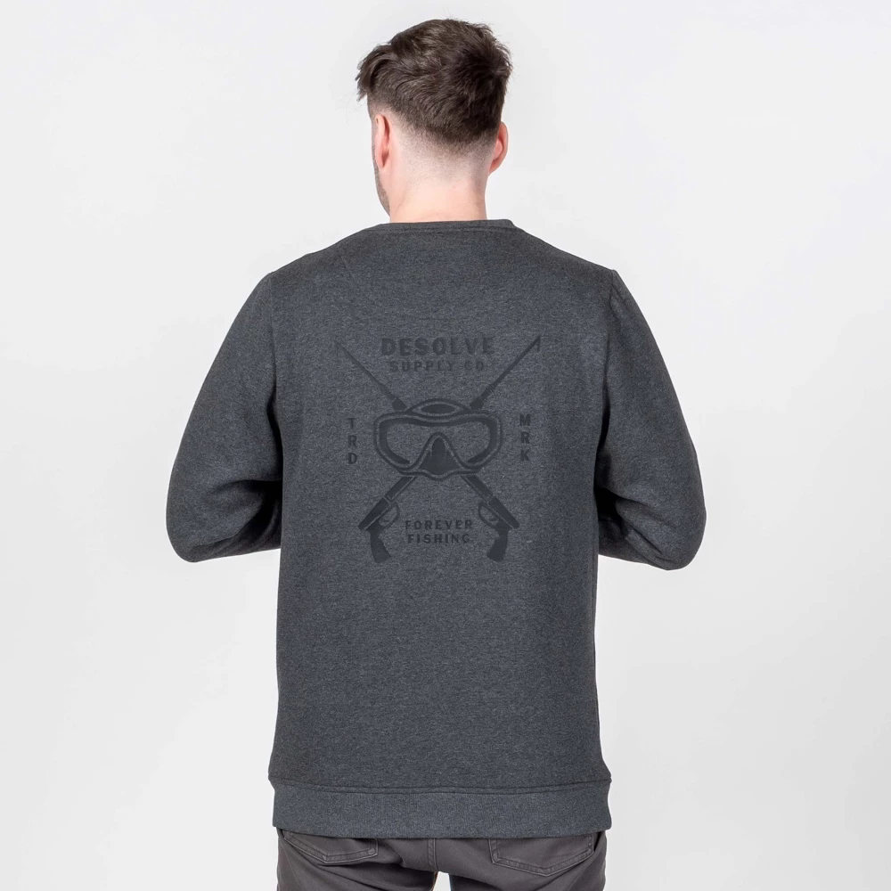 Promo ✔️ Desolve Deep Dive Mens Long Sleeve 👕 Shirt Dark Marle 🌟 - Image 6