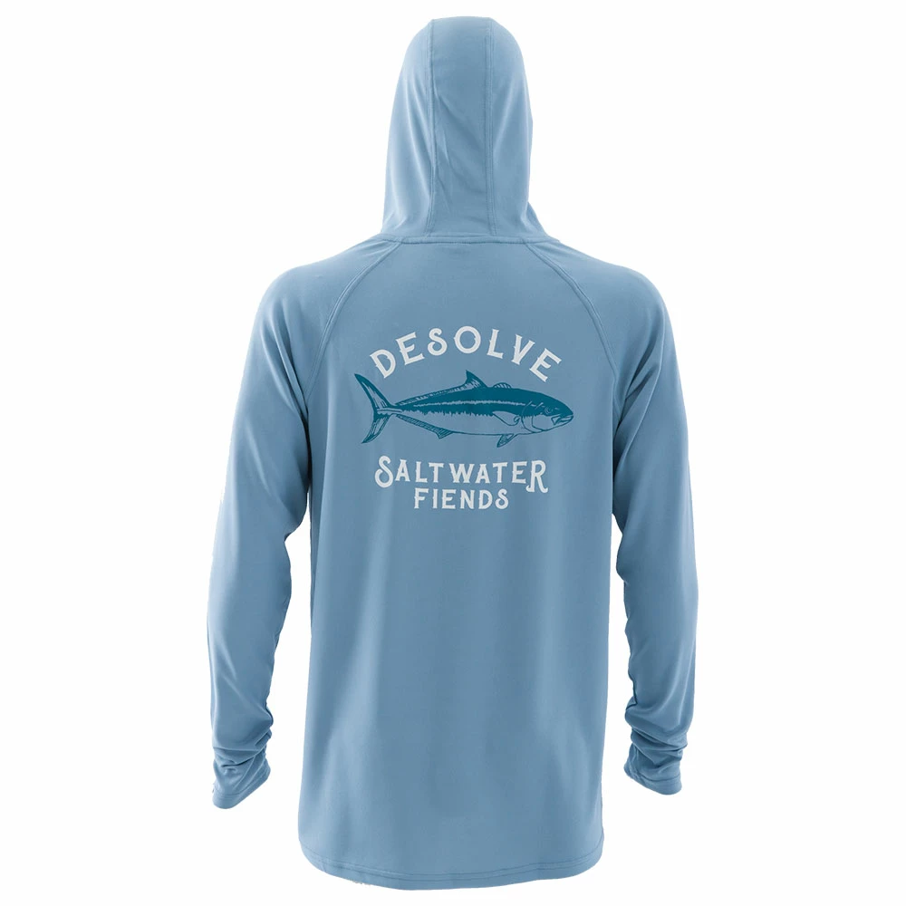 Deals ⭐ Desolve Breaker Mens Hoodie Blue 🔔 - Image 2