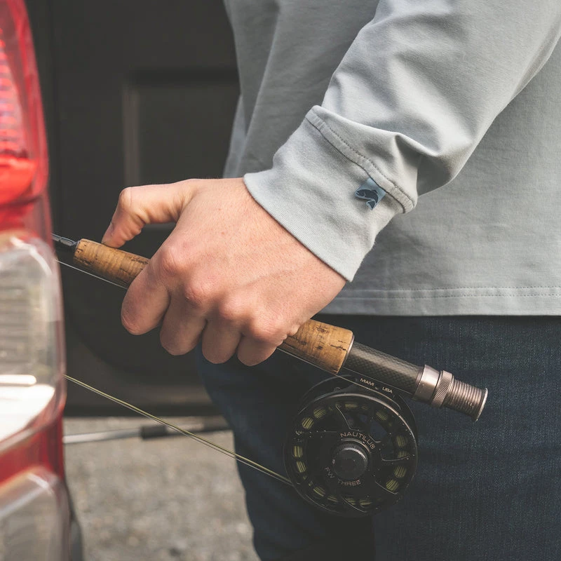 Hot Sale 😀 Desolve Bow Mens Long Sleeve 👕 Shirt Dawn Blue ✨ - Image 8