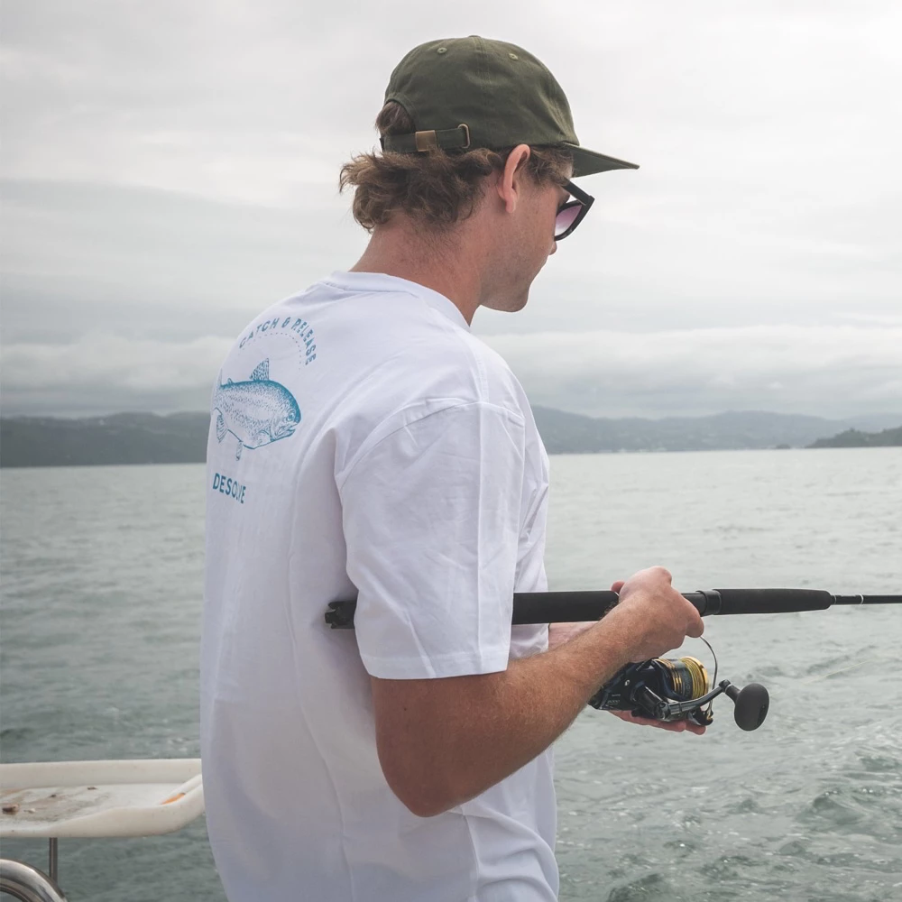 Hot Sale ๐ Desolve Bow UPF50 Mens T-Shirt White ๐ - Image 5