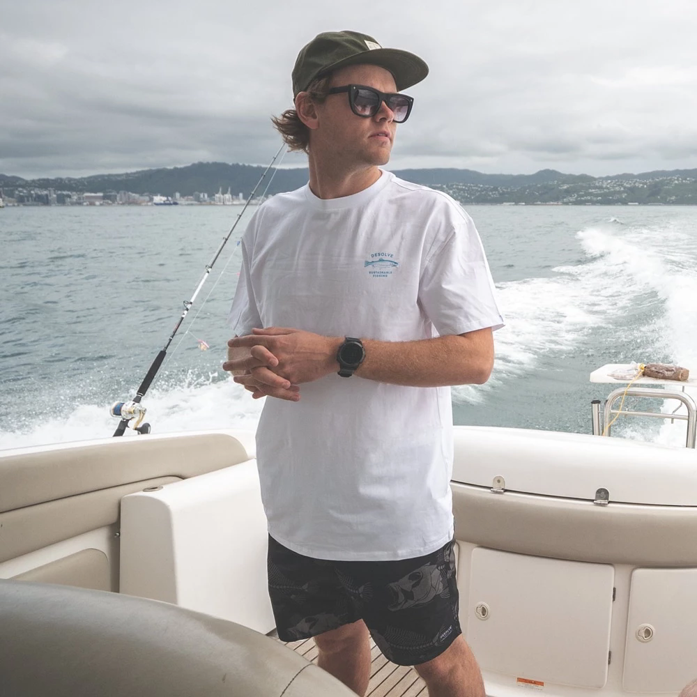 Hot Sale ๐ Desolve Bow UPF50 Mens T-Shirt White ๐ - Image 6