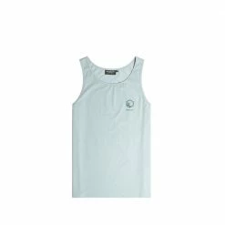 Flash Sale ⭐ Desolve Compass UPF50 Mens Singlet Dawn Blue 🔔