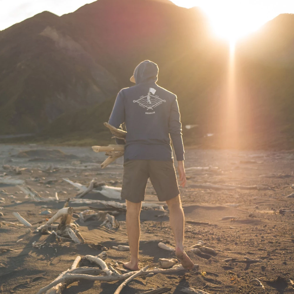 Coupon β€οΈ Desolve Coward Mens Hoodie Blue Marle π - Image 7