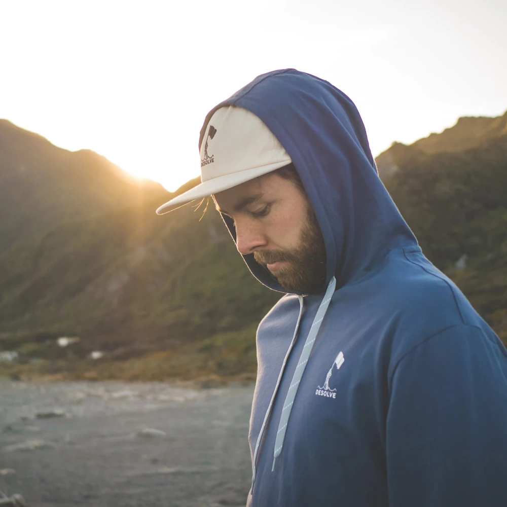 Coupon β€οΈ Desolve Coward Mens Hoodie Blue Marle π - Image 6