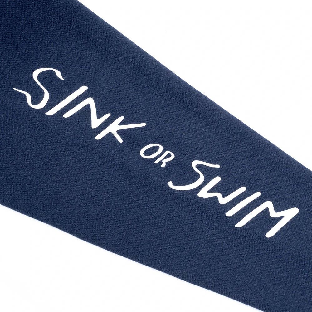 Coupon ๐ Desolve Sink Or Swim Mens Pullover Hoodie Navy โจ - Image 4