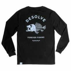 Best deal 👏 Desolve Scale Long Sleeve Kids T-Shirt Black 🥰