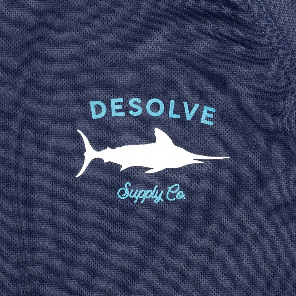 Best deal ๐ Desolve Fish Face Hoodie Dark Blue ๐ฏ - Image 8