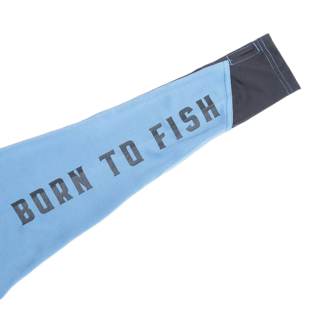 New ๐ Desolve Fish Face Hoodie Kids Atlantic Blue ๐ - Image 7