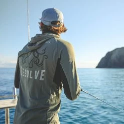 Coupon 🔔 Desolve Fish Face Hoodie Greywacke/Grey 🔔