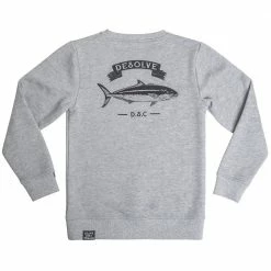 Wholesale 😍 Desolve Kingi Kids Sweater Grey Marle ✔️