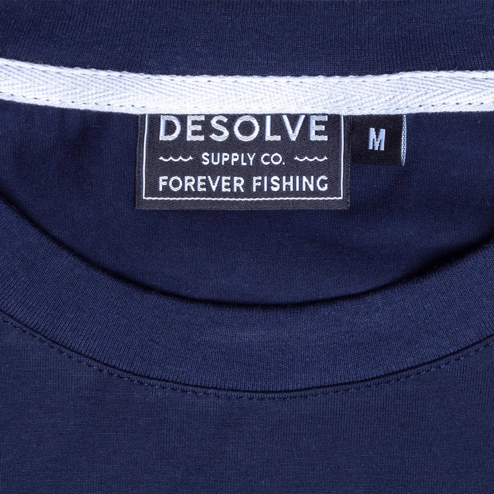Best Sale π₯ Desolve Marlin UPF50 Mens Long Sleeve π Shirt Navy β¨
