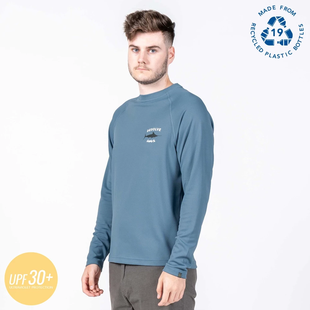 Flash Sale 👏 Desolve Ripple Crew Long Sleeve 👕 Shirt 🤩 - Image 8