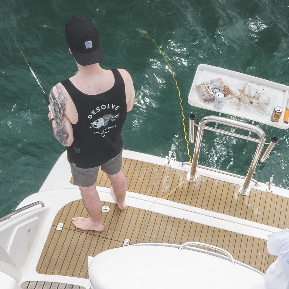 Hot Sale ๐ Desolve Scale Mens Singlet Black ๐ - Image 7